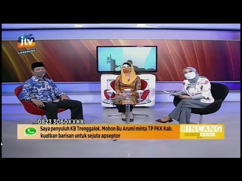 Bincang Sore JTV Kepala BKKBN Jatim dan Arumi Bachsin